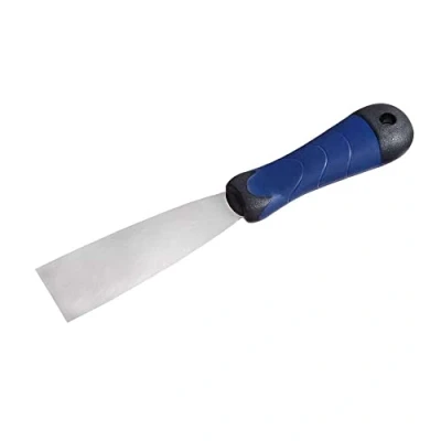 Afbeelding van Connex Schilderspatel 40 mm ergonomische 2K handgreep &amp; lemmet van roestvrij staal voor het afplakken en afkrassen verf of behang/universele spatel/greepspatel / COX880240