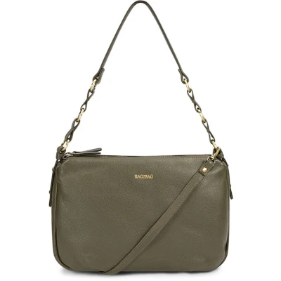 Afbeelding van Bag2Bag Shopper/Schoudertas Floro Olijf