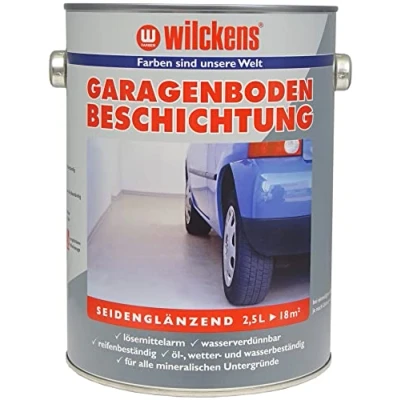 Afbeelding van Wilckens 11671100080 garagevloercoating, RAL 7001 zilvergrijs, 2,5 liter