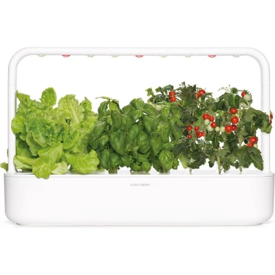 Afbeelding van Binnentuin met LED verlichting Click &amp; Grow Smart Garden 9 Wit