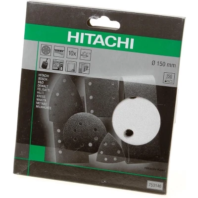Afbeelding van Hikoki Schuurschijf diameter 150 k320 velcro wit (10 st)