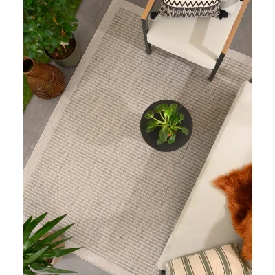 Afbeelding van Buitenkleed Coastal Grijs 120x170 Cm