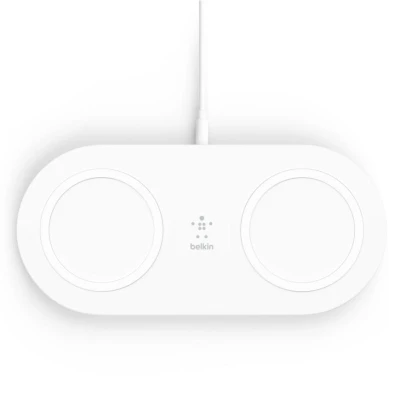 Afbeelding van Qi duo lader Wit Belkin