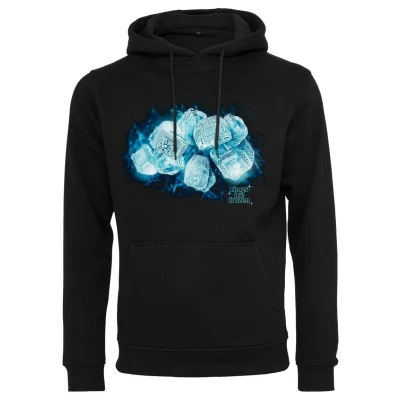 Afbeelding van Mister Tee ICE Rings Hoodie, Heren, Maat: Large, Black