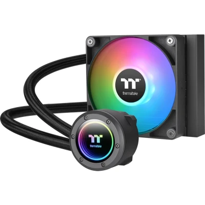 Afbeelding van Thermaltake TH120 Processor Alles in één vloeistofkoeler 12 cm Zwart 1 stuk(s)