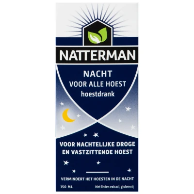 Afbeelding van 2x Natterman Nacht Voor Alle Hoest 150 ml