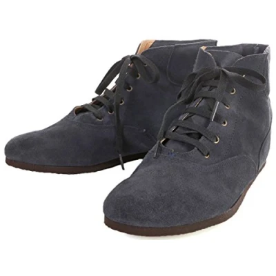 Afbeelding van Pantoffelmann enkellaarzen Unisex I Originele DDR boots Nostalgische schoenen van veloursleer met rubberen zool Vrije tijd / klimschoenen dames en heren 39 EU