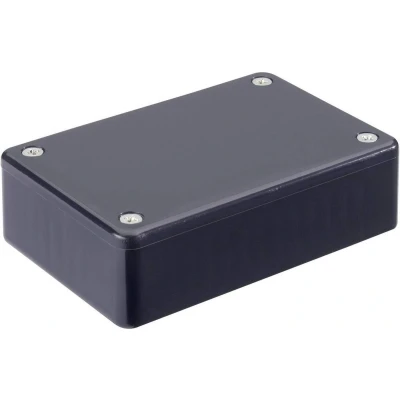 Afbeelding van Hammond Electronics 1591MBK Euro behuizing ABS Zwart 1 stuk(s)