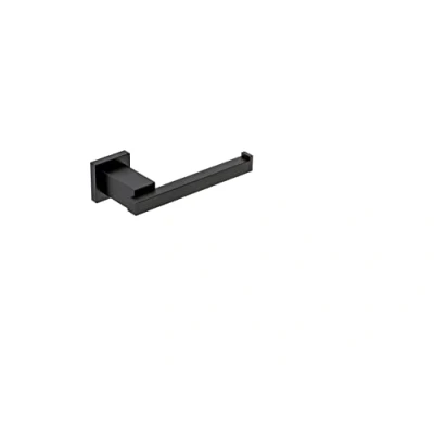 Afbeelding van Sagittarius One 270S1 B WC Rolhouder Zwart Luxe Toiletrolhouder met Tijdloos Design Gemaakt van Messing Papier Houder voor Badkamer &amp; Toilet