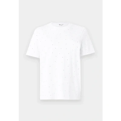 Afbeelding van ONLY Onlmonja Studs TEE Tshirt basic, Dames, Maat: Small, White