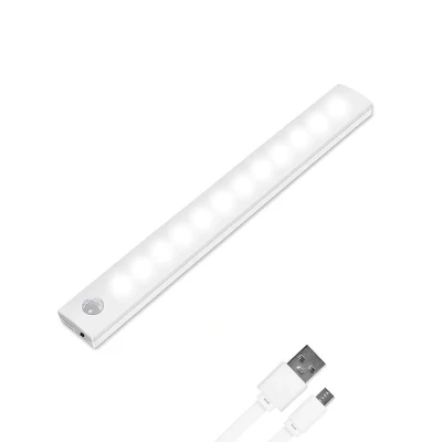 Afbeelding van LED onderkast verlichting USB oplaadbaar PIR sensor 50cm