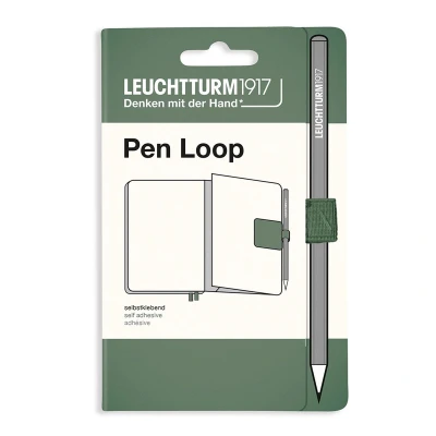 Afbeelding van Leuchtturm Penhouder Pen Loop Olive
