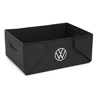 Afbeelding van Volkswagen 7T0061109A vouwbox tas box kofferbakbox boodschappenmand vouwkist, zwart