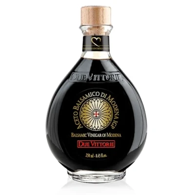 Afbeelding van Due Vittorie Balsamic Vinegar of Modena PGI Oro Gold Gouden Balsamico Azijn 250ml