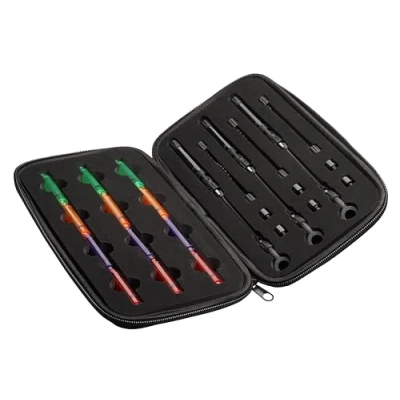 Afbeelding van JRC X Lite Slim Indicator Bite Set Super gevoelige en veelzijdige bijtindicatoren met innovatief slank design, voor gebruik zowel gevlochten als monofilament lijn