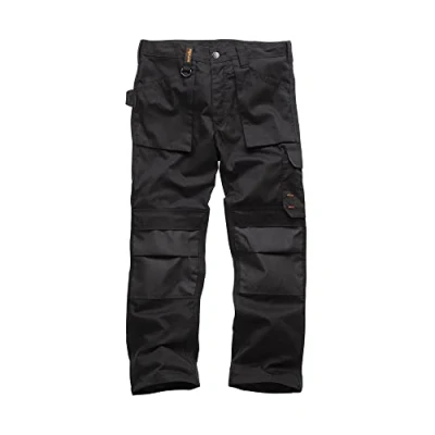 Afbeelding van Scruffs T54813 Worker Broek Zwart 28S