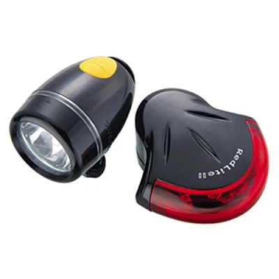 Afbeelding van Topeak Highlite Combo II verlichtingsset voor en achterkant, uniseks, zwart, eenheidsmaat