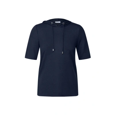 Afbeelding van Cecil Tshirt print, Dames, Maat: XS, Blau
