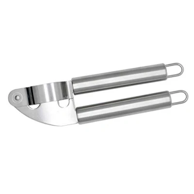 Afbeelding van Elemental knoflookpers, gember hakmolen, roestvrij staal, buisgreep, 19 cm, 1 stuk