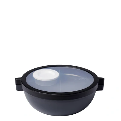 Afbeelding van Mepal Vita Bento Lunchox 1,5 Liter Nordic Black Zwart Lunchboxen &amp; Bekers