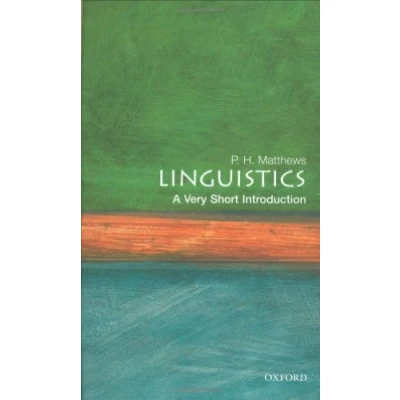Afbeelding van Linguistics: A Very Short Introduction