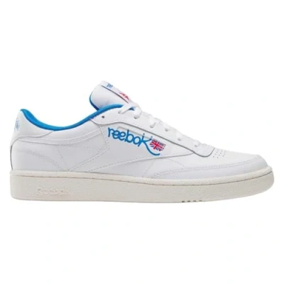 Afbeelding van Reebok Classic CLUB C 85 Unisex Sneakers laag, Maat: 40.5, Footwear white/chalk/kinblu Leer