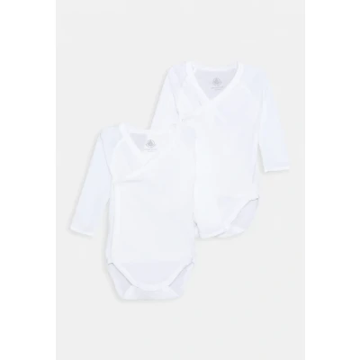 Afbeelding van Petit Bateau Naiss 2 PACK Unisex Body voor kinderen, Maat: 62, White