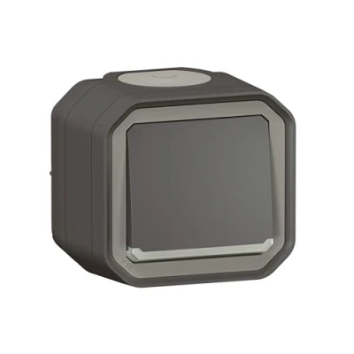 Afbeelding van Legrand plexo wisselschak controle compleet ip55 ik08 antraciet 069721l