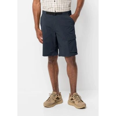 Afbeelding van Jack Wolfskin Wanderthirst Outdoorshorts, Heren, Maat: 46, Night blue