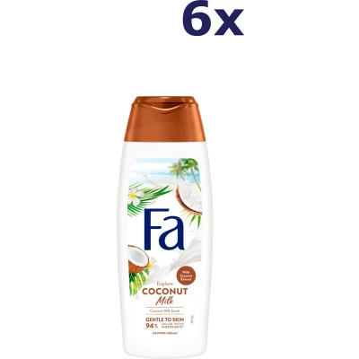 Afbeelding van Fa Shower Cream Coconut Milk 250 ml