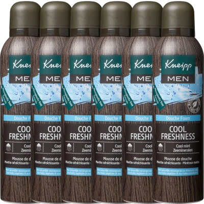 Afbeelding van 6x Kneipp Douche Foam Cool Freshness 200 ml