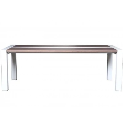 Afbeelding van Vergadertafel Napels breed 280CM diep 100CM bladkleur Leem Matlak