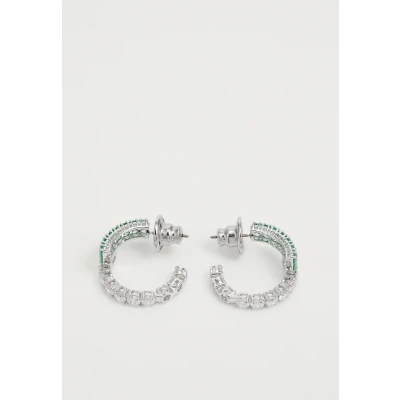 Afbeelding van Swarovski Matrix Oorbellen, Dames, Maat: One Size, Green
