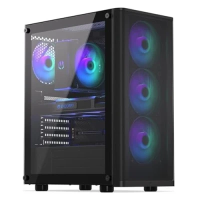 Afbeelding van VIST PC Gaming Ryzen 7 5700X RAM 32GB RTX 4060 SSD 1TB M.2 WIFI W11