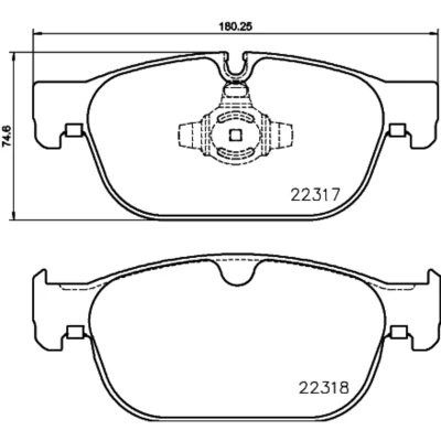 Afbeelding van Brembo Remblokset P 86 027