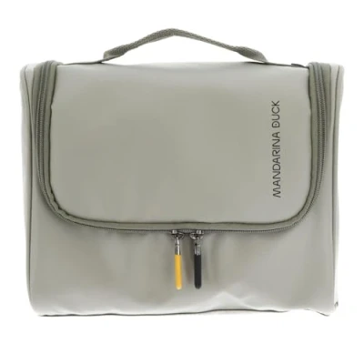 Afbeelding van MANDARINA DUCK Toilettas Eco Coated Necessaire Mud Grijs