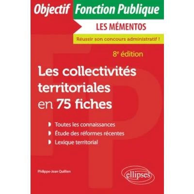 Afbeelding van Les collectivités territoriales en 75 fiches