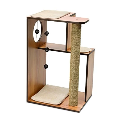 Afbeelding van Catit 52077 Vesper kattenmeubelbox groot, walnoot, 1 stuk (1 verpakking)
