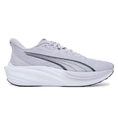 Afbeelding van PUMA Unisex Darter PRO Road Running Schoen, Lila Crush Dusky Grijs Wit, 4 UK, Grey 37 EU