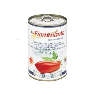 Afbeelding van LA FIAMMANTE Pomodoro San Marzano dell&#039;Agro Sarnese Nocerino D.O.P. Tray 12x 400g