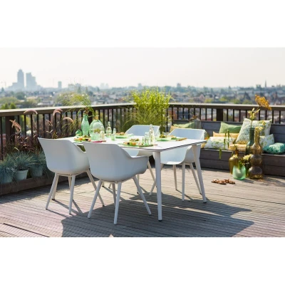 Afbeelding van Hartman Tuinset Sophie Studio Wit Met Yasmani Tafel 240