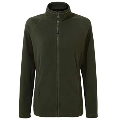Afbeelding van Craghoppers Expert Miska 200 fleecejack met volledige rits voor dames, Donker Ceder Groen, 34