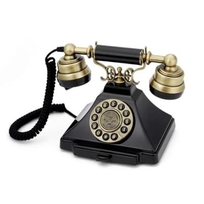 Afbeelding van GPO GPODUKB Duke Classic Push Button Telepone Black