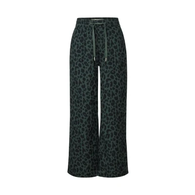 Afbeelding van Street One Gemusterte Broek, Dames, Maat: 36x26, Grün