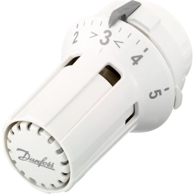 Afbeelding van Kirchhoff DANFOSS thermostaatkop, wit, met ingebouwde sensor en nulstand 013G5110