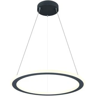 Afbeelding van SLV ONE FLAT 1007855 Hanglamp LED Energielabel: D (A G) 23 W Zwart