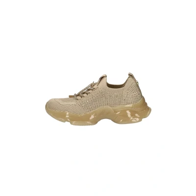 Afbeelding van Steve Madden dames Meter sneaker met strass in de kleur Beige, maat: 38
