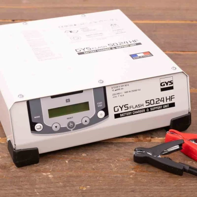 Afbeelding van GYS STANDARD LIQUID/ GEL GYSFLASH 50 24 HF 029095 Batterijlader 6 / 12