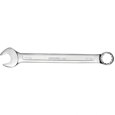 Afbeelding van GEDORE rode ringsteeksleutel volledig (AF) sleutelbreedte 1/4 inch