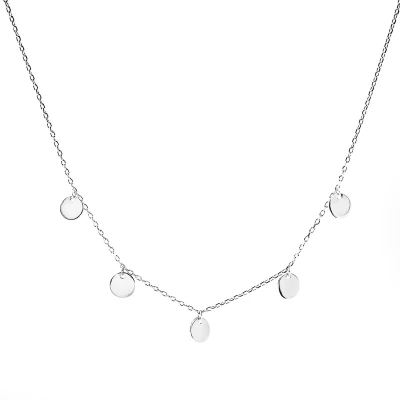 Afbeelding van Victorious Dames Ketting Zilver Model: Ronda